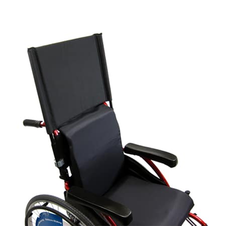 Backrest Extension Detachable and Height Adjustable with Clamp 7/8"