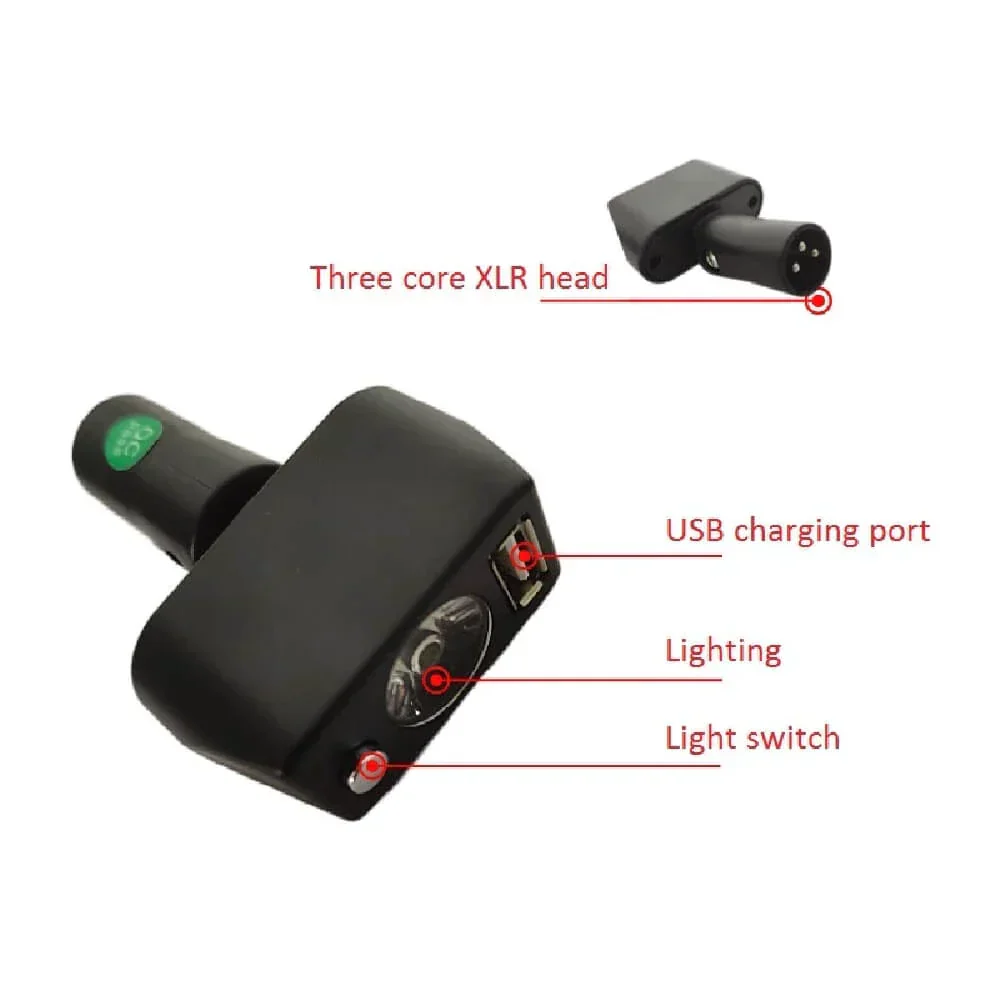 ComfyGO Headlight and USB Connector For Electric Wheelchairs - Image 4