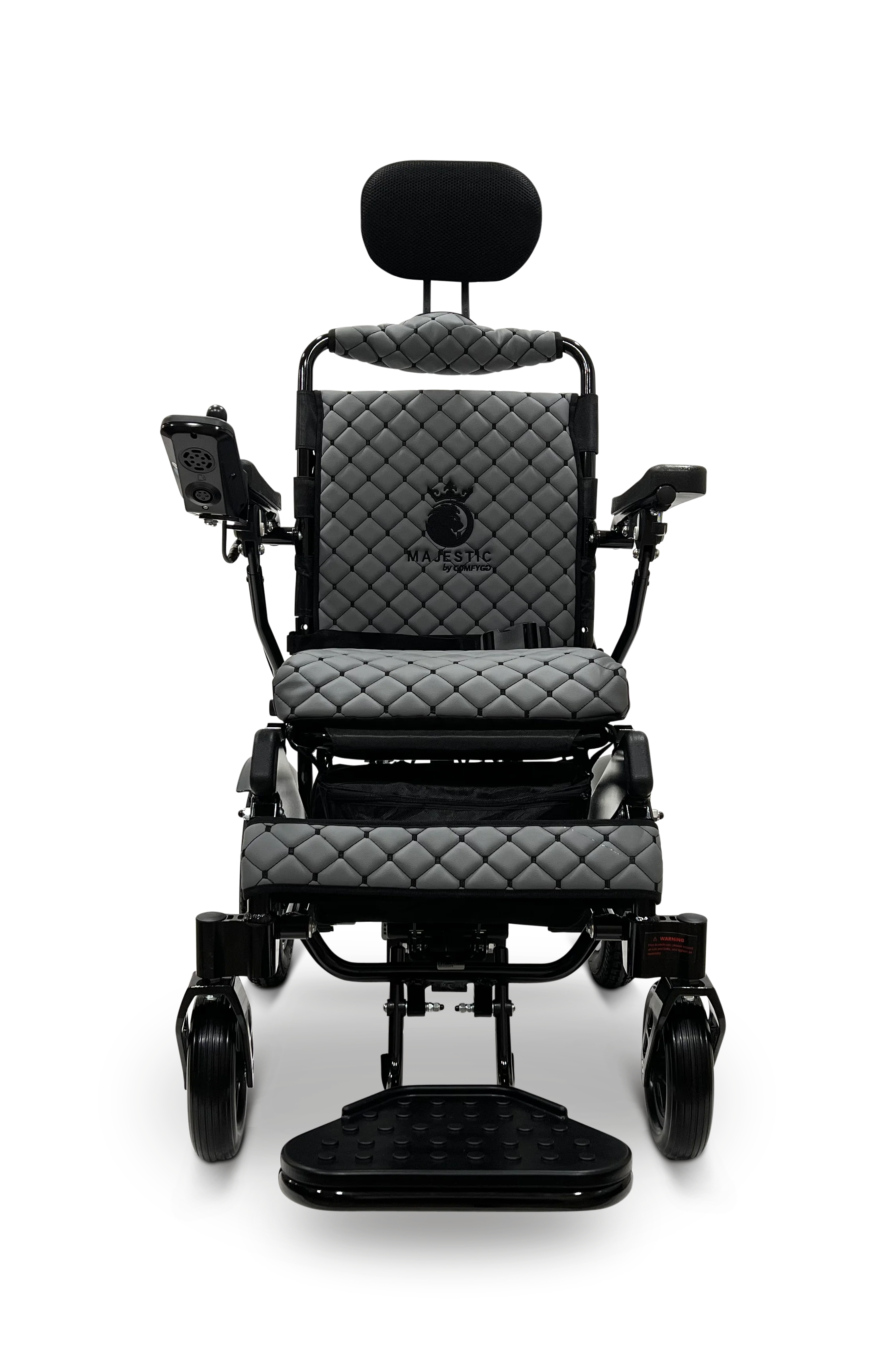 ComfyGo MAJESTIC IQ-9000 Auto Recline & Auto Folding RC Electric Wheelchair - Image 10
