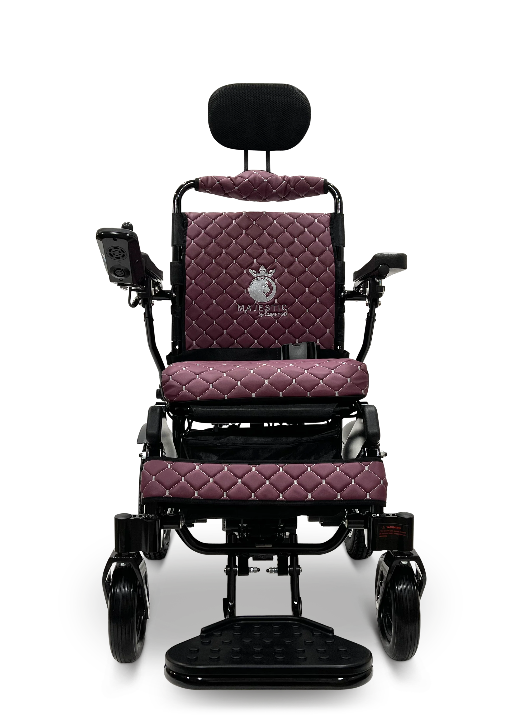 ComfyGo MAJESTIC IQ-9000 Auto Recline & Auto Folding RC Electric Wheelchair - Image 13