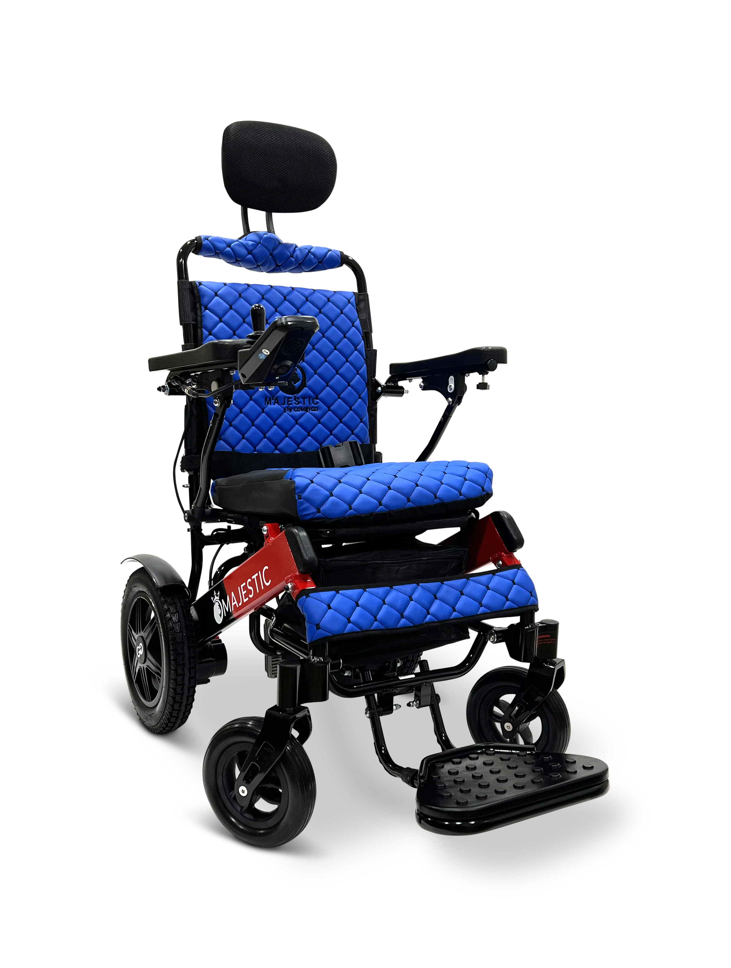 ComfyGo MAJESTIC IQ-9000 Auto Recline & Auto Folding RC Electric Wheelchair - Image 15