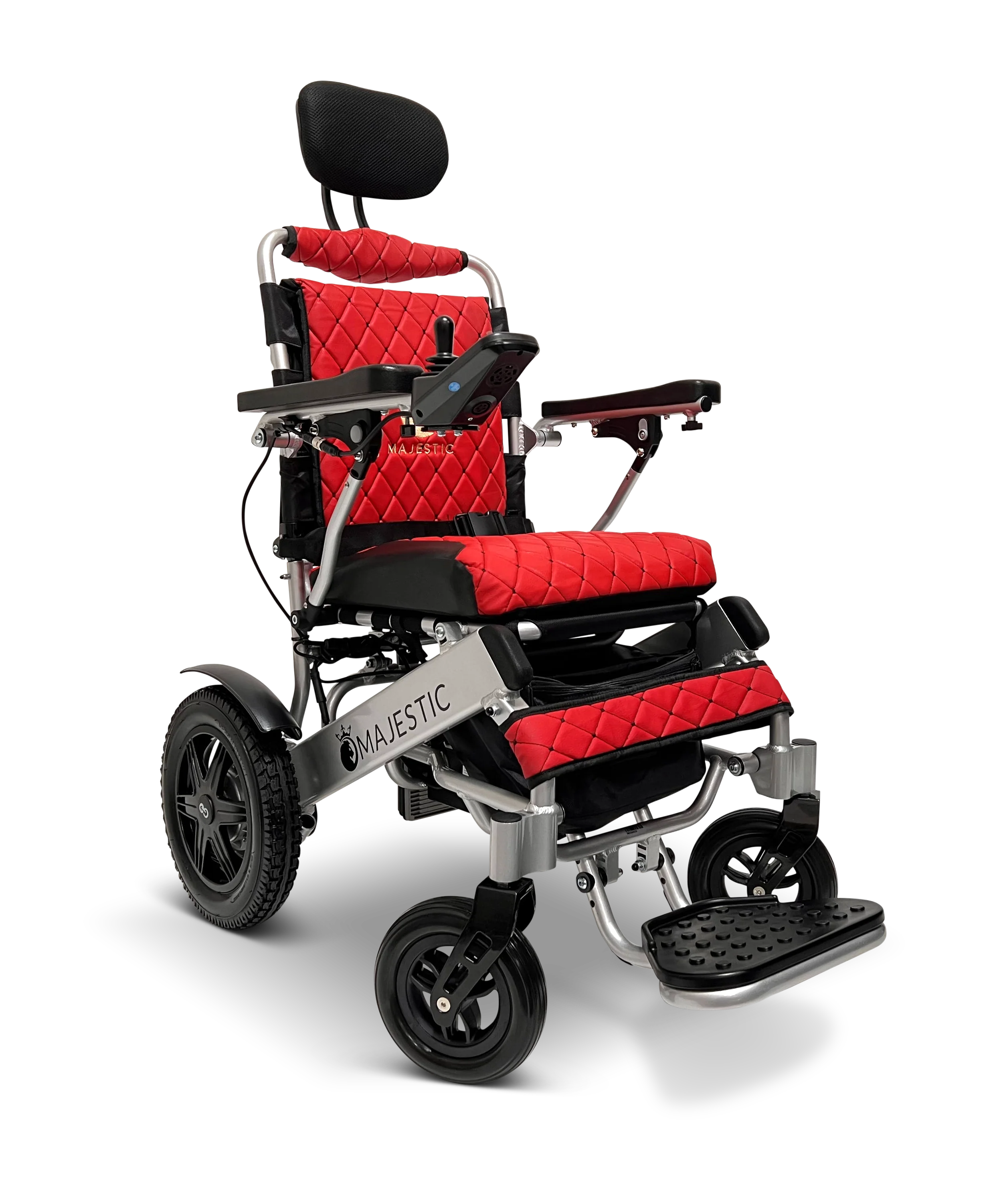 ComfyGo MAJESTIC IQ-9000 Auto Recline & Auto Folding RC Electric Wheelchair - Image 16