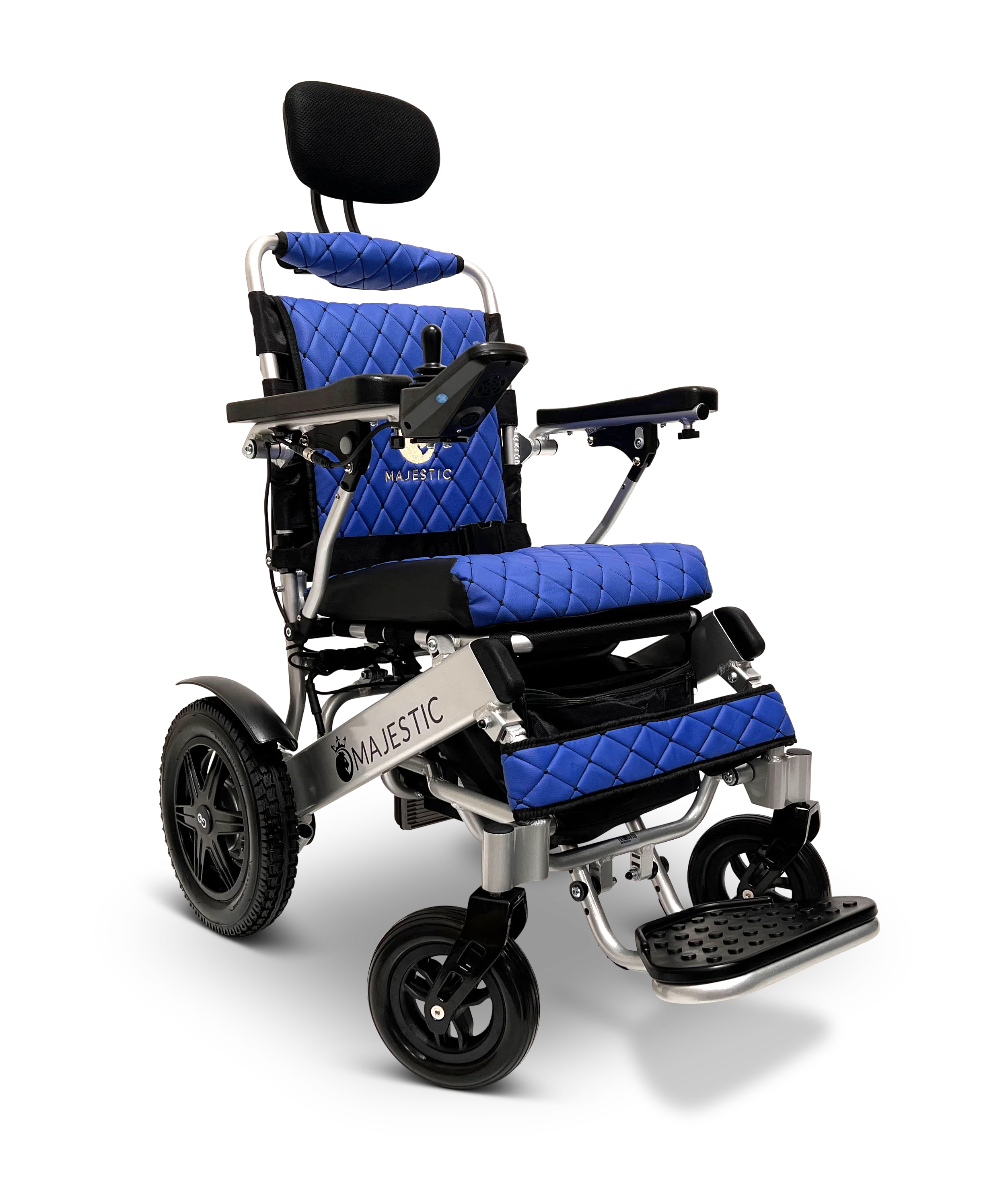 ComfyGo MAJESTIC IQ-9000 Auto Recline & Auto Folding RC Electric Wheelchair - Image 18