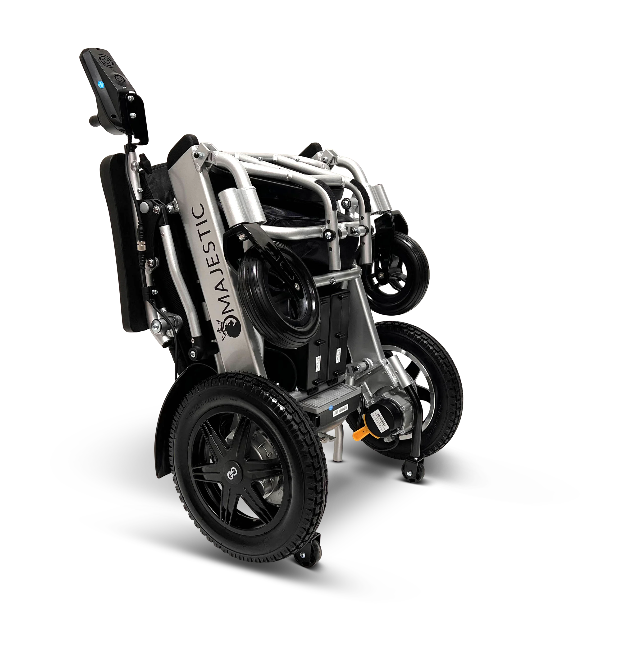 ComfyGo MAJESTIC IQ-9000 Auto Recline & Auto Folding RC Electric Wheelchair - Image 20