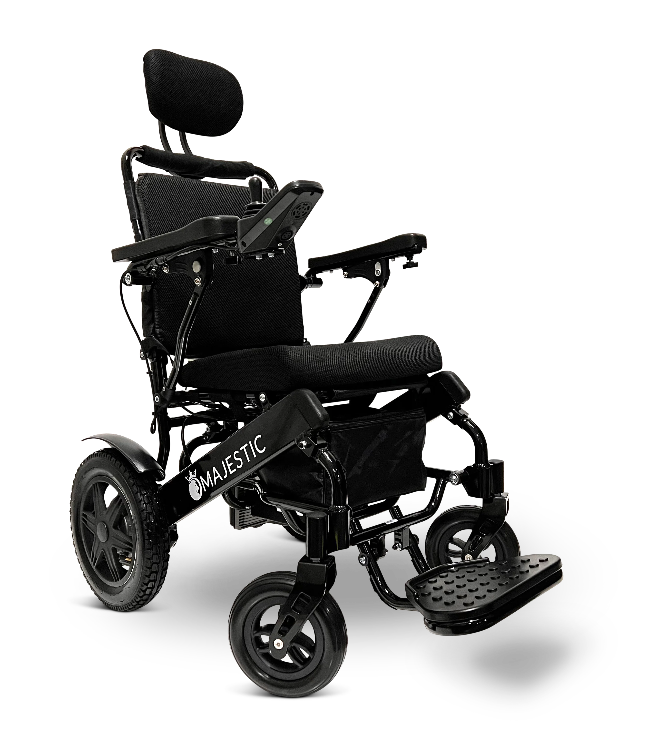 ComfyGo MAJESTIC IQ-9000 Auto Recline & Auto Folding RC Electric Wheelchair - Image 21