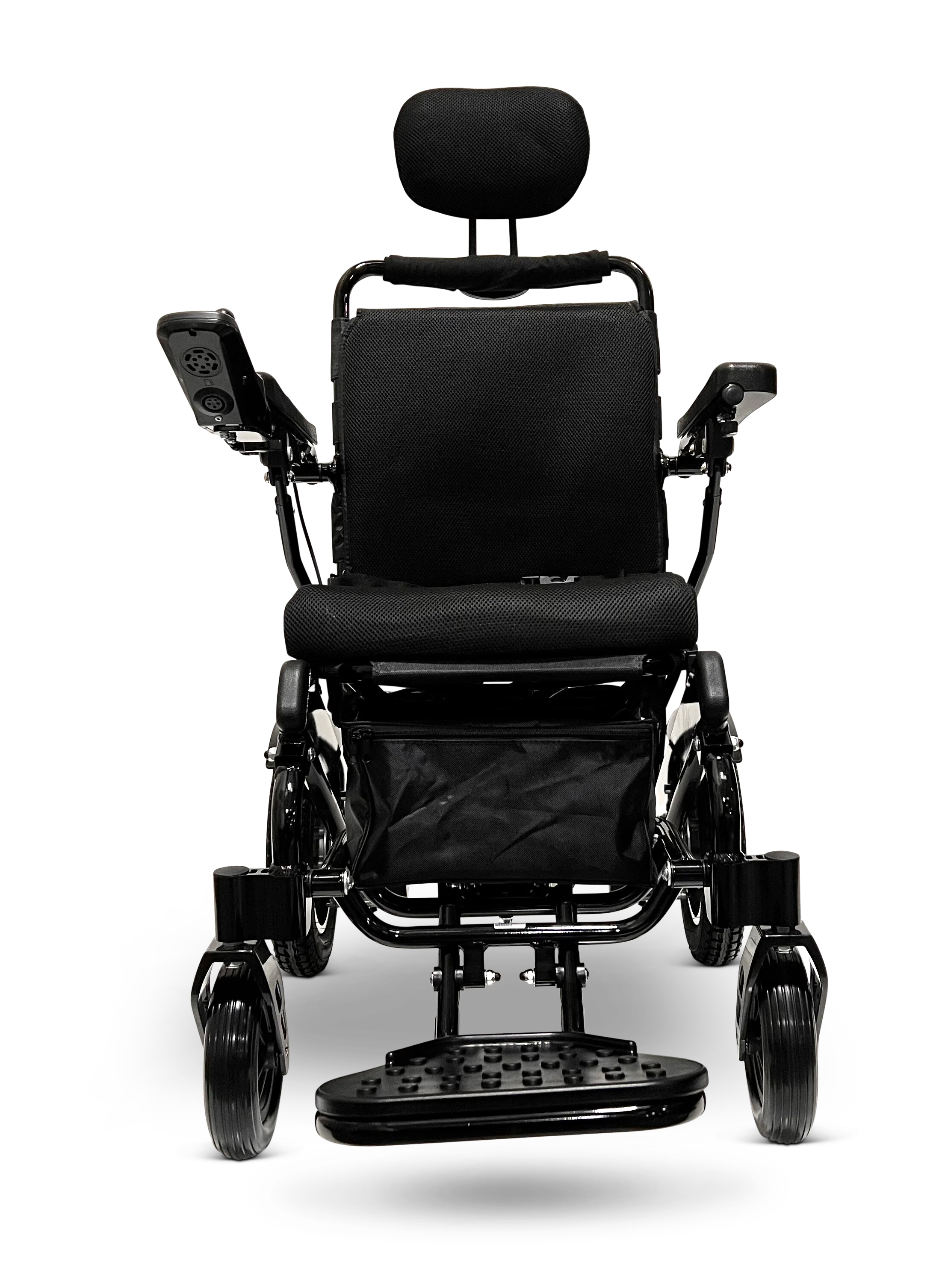 ComfyGo MAJESTIC IQ-9000 Auto Recline & Auto Folding RC Electric Wheelchair - Image 22