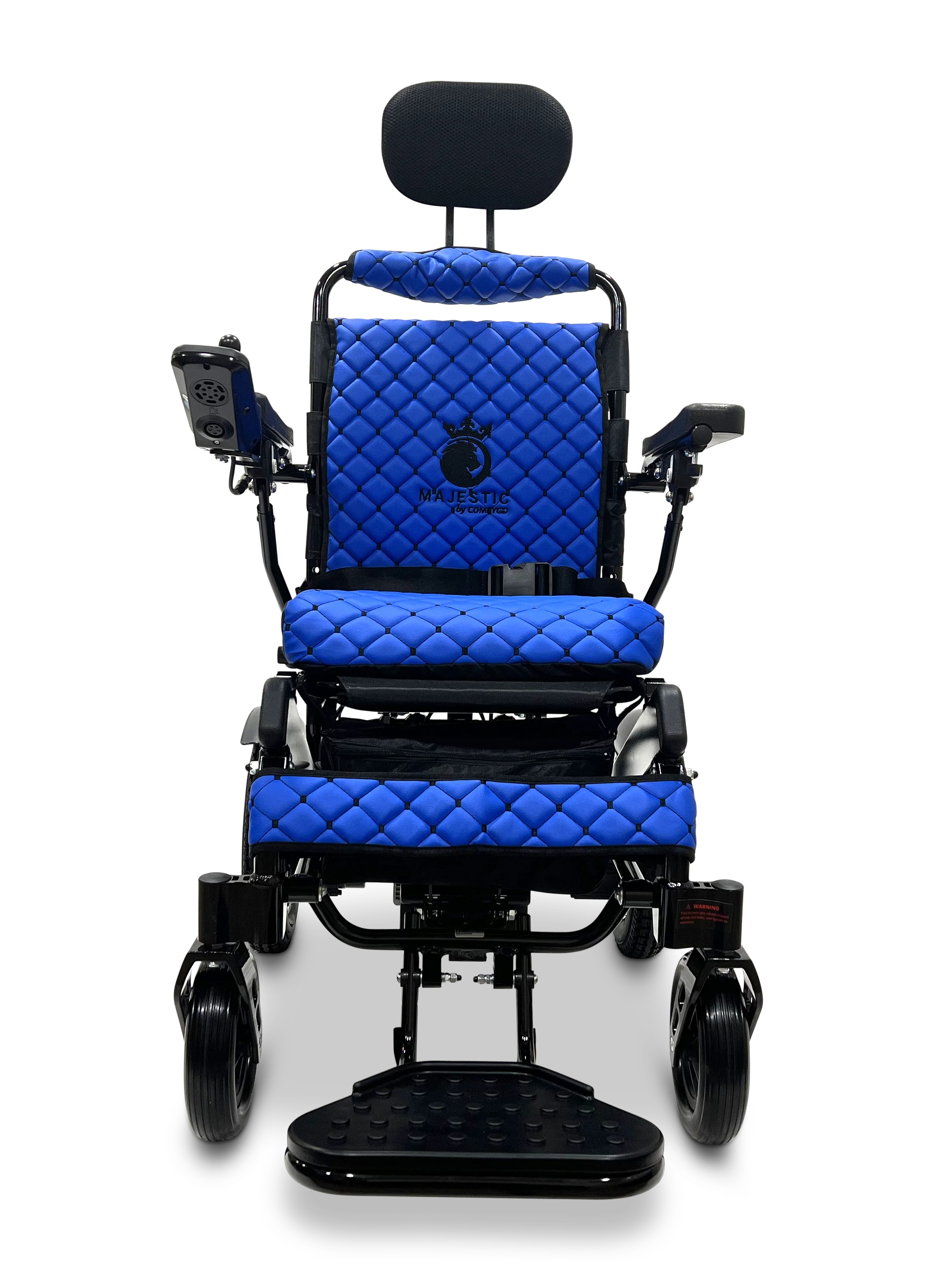 ComfyGo MAJESTIC IQ-9000 Auto Recline & Auto Folding RC Electric Wheelchair - Image 3
