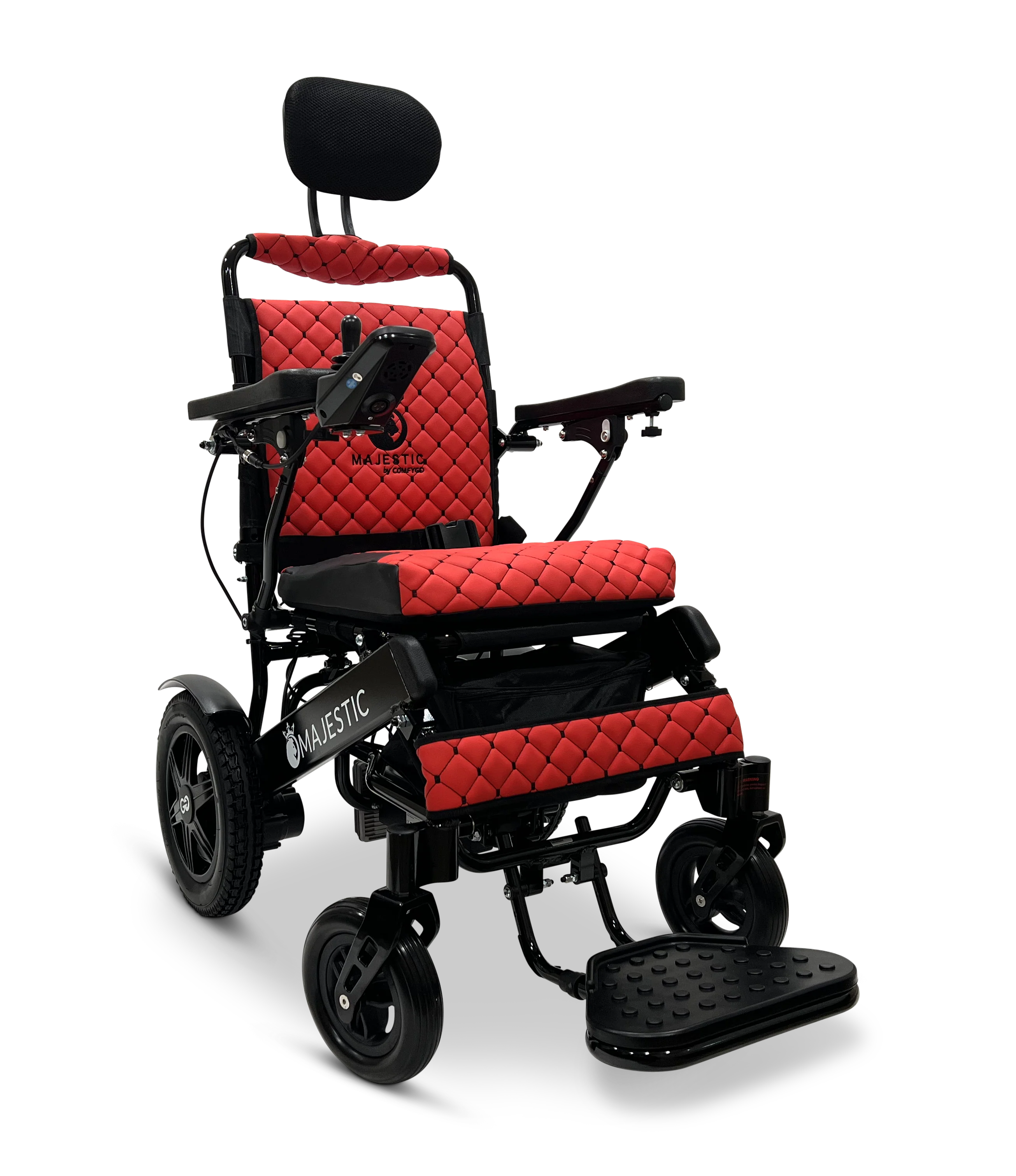 ComfyGo MAJESTIC IQ-9000 Auto Recline & Auto Folding RC Electric Wheelchair - Image 5