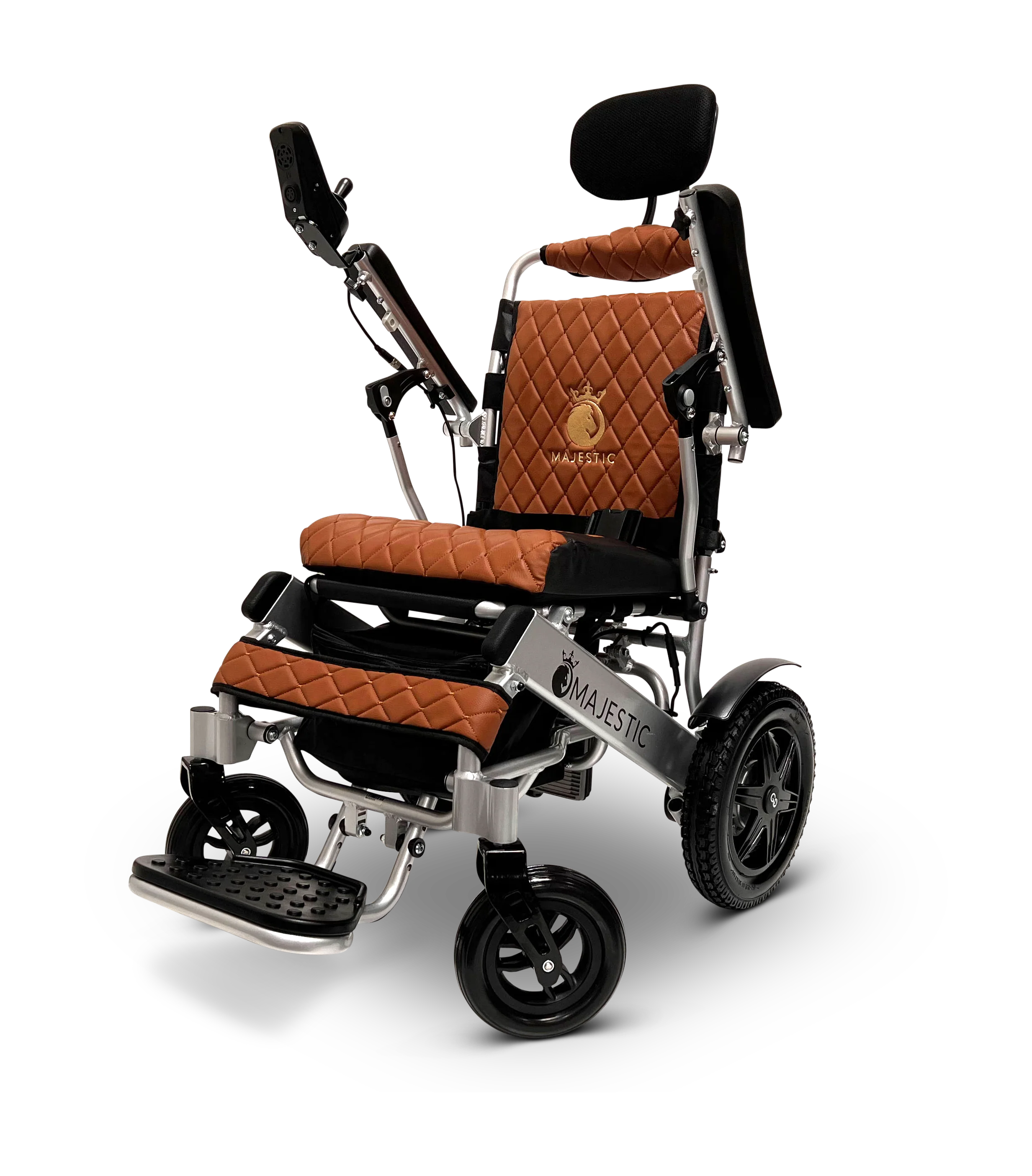 ComfyGo MAJESTIC IQ-9000 Auto Recline & Auto Folding RC Electric Wheelchair - Image 7