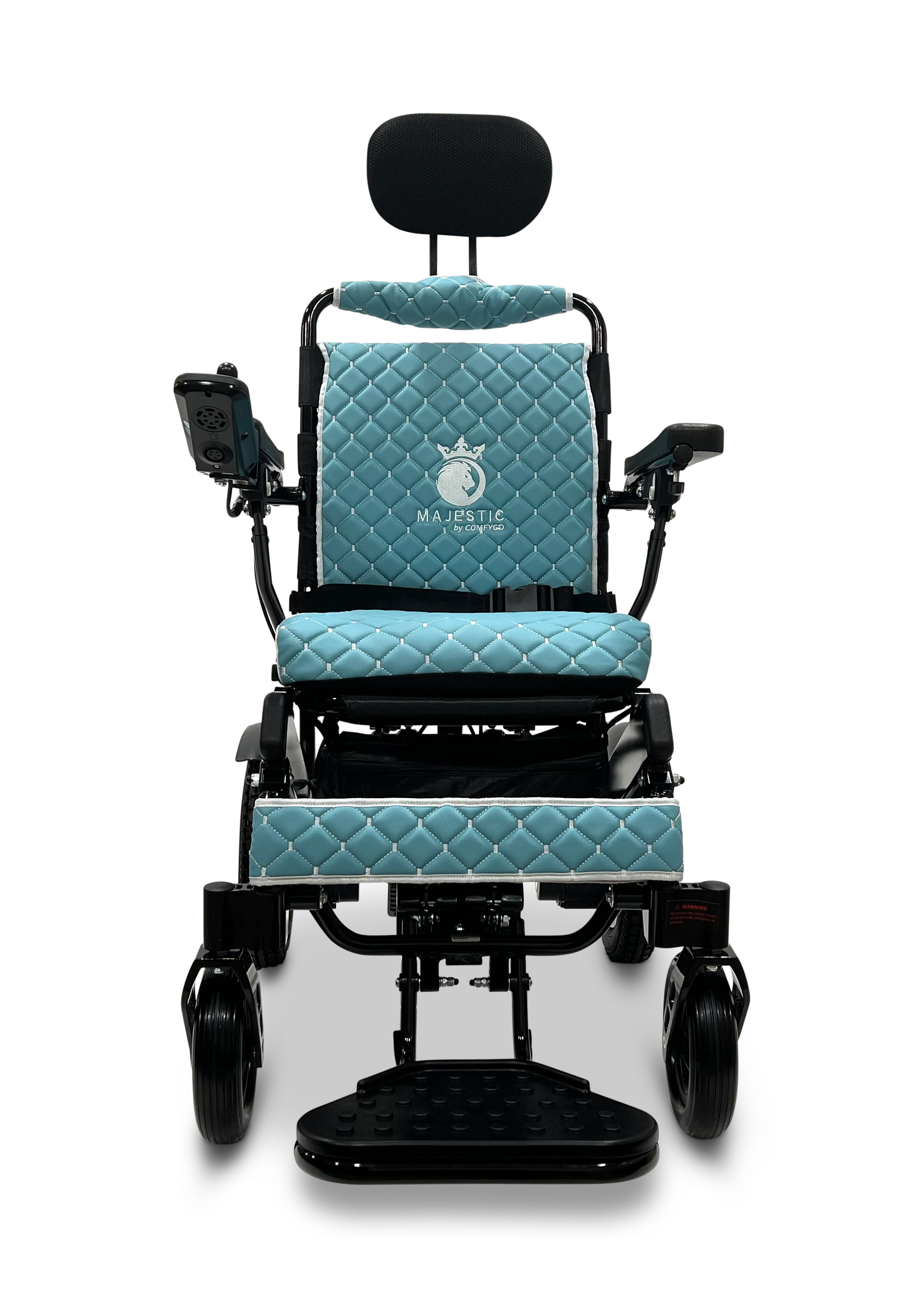 ComfyGo MAJESTIC IQ-9000 Auto Recline & Auto Folding RC Electric Wheelchair - Image 9