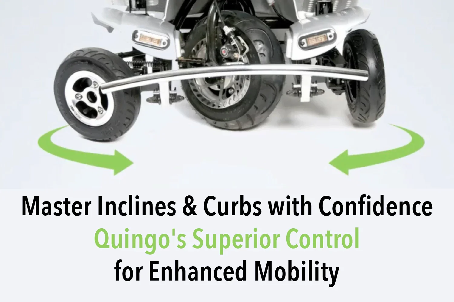 ComfyGO x Quingo Flyte Mobility Scooter with MK2 Self Loading Ramp - Image 5