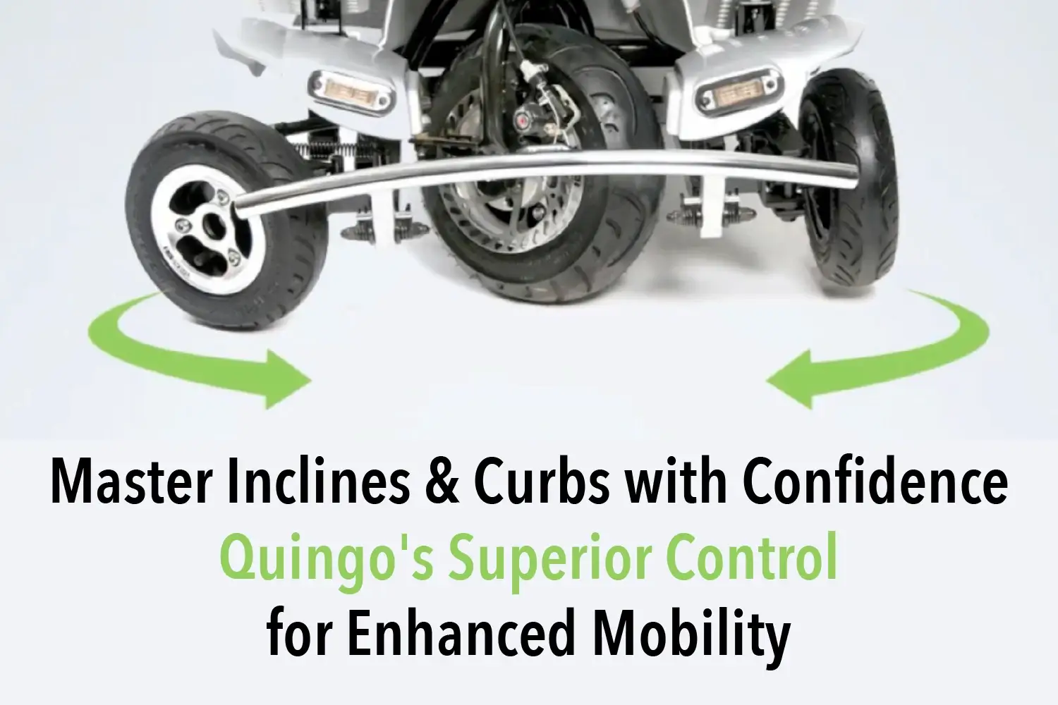 ComfyGO x Quingo Vitess 2 Mobility Scooter - Image 3