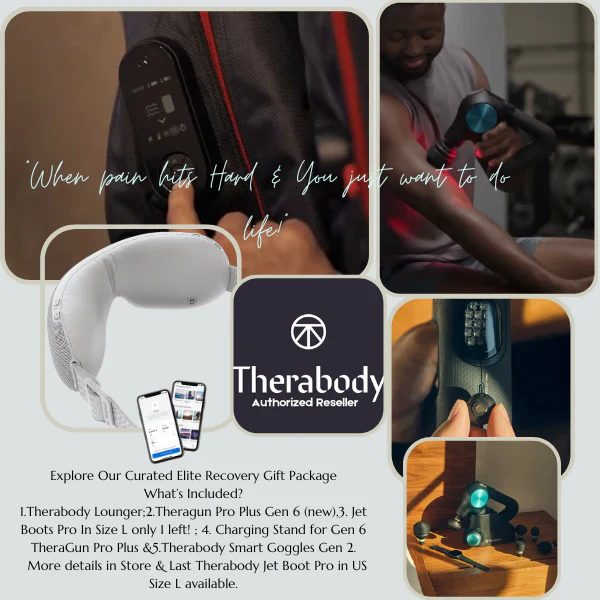 Elite Recovery Bundle Theragun PRO Plus & Therabody Lounger - Image 2