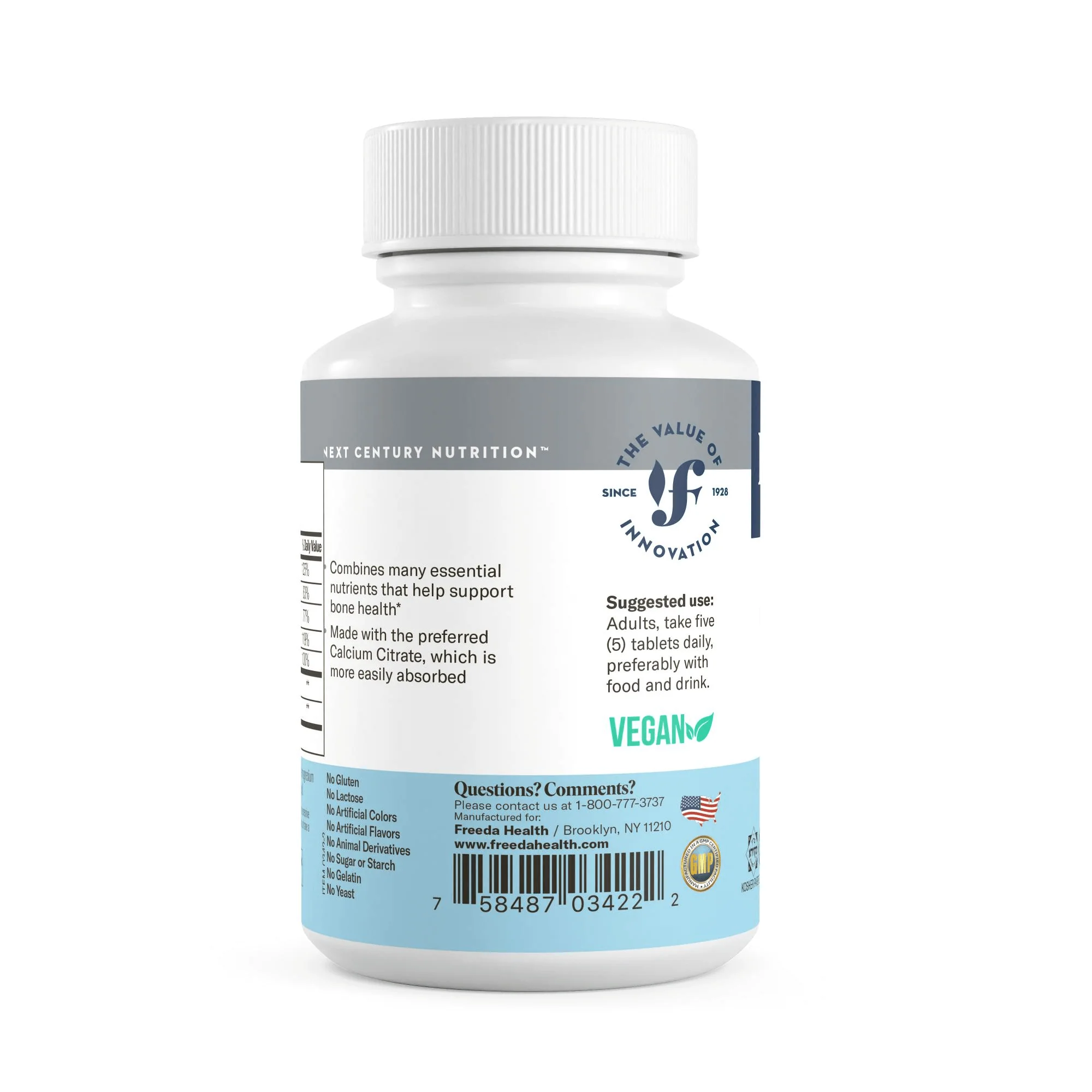 Fem Cal Citrate - 250 Tablets - Image 8