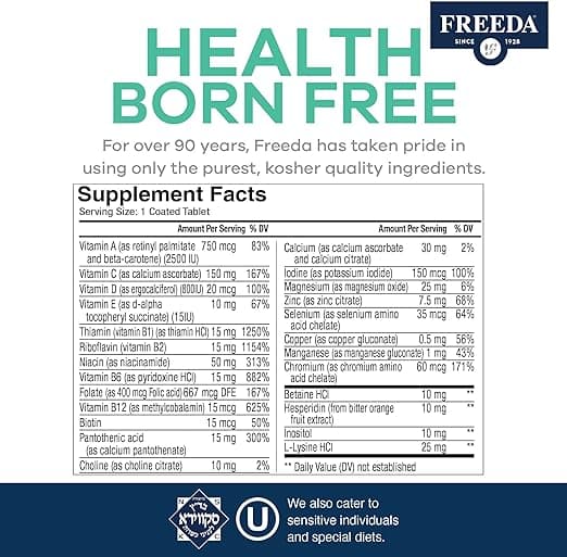 Geri-Freeda, Senior Boost Multivitamin - Image 3