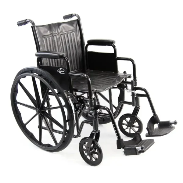 Karman KN-700T Wheelchair, Lightweight, 18" Seat, Removable Arms 39lb! - Image 2