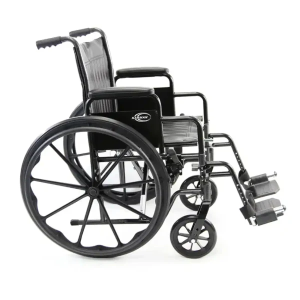 Karman KN-700T Wheelchair, Lightweight, 18" Seat, Removable Arms 39lb! - Image 3
