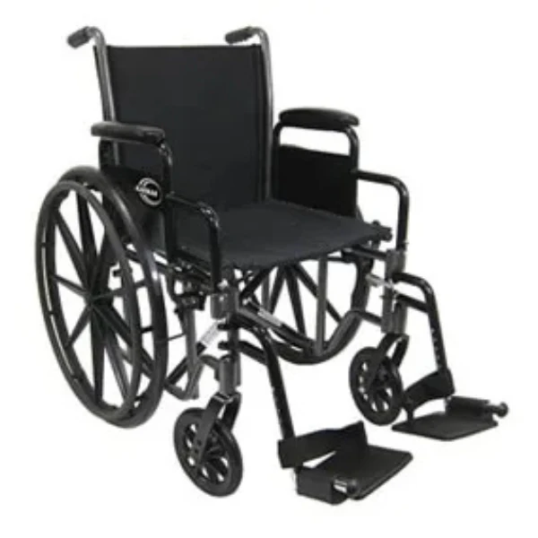 Karman KN-700T Wheelchair, Lightweight, 18" Seat, Removable Arms 39lb! - Image 6