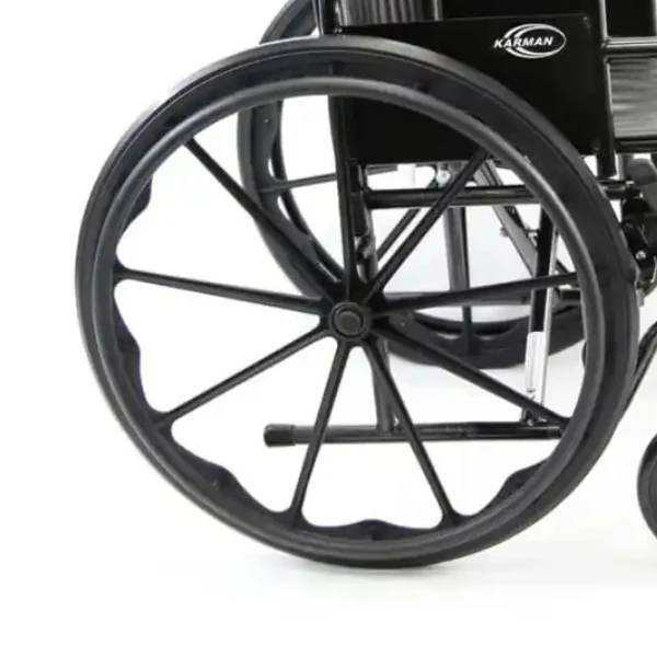 Karman KN-700T Wheelchair, Lightweight, 18" Seat, Removable Arms 39lb! - Image 9