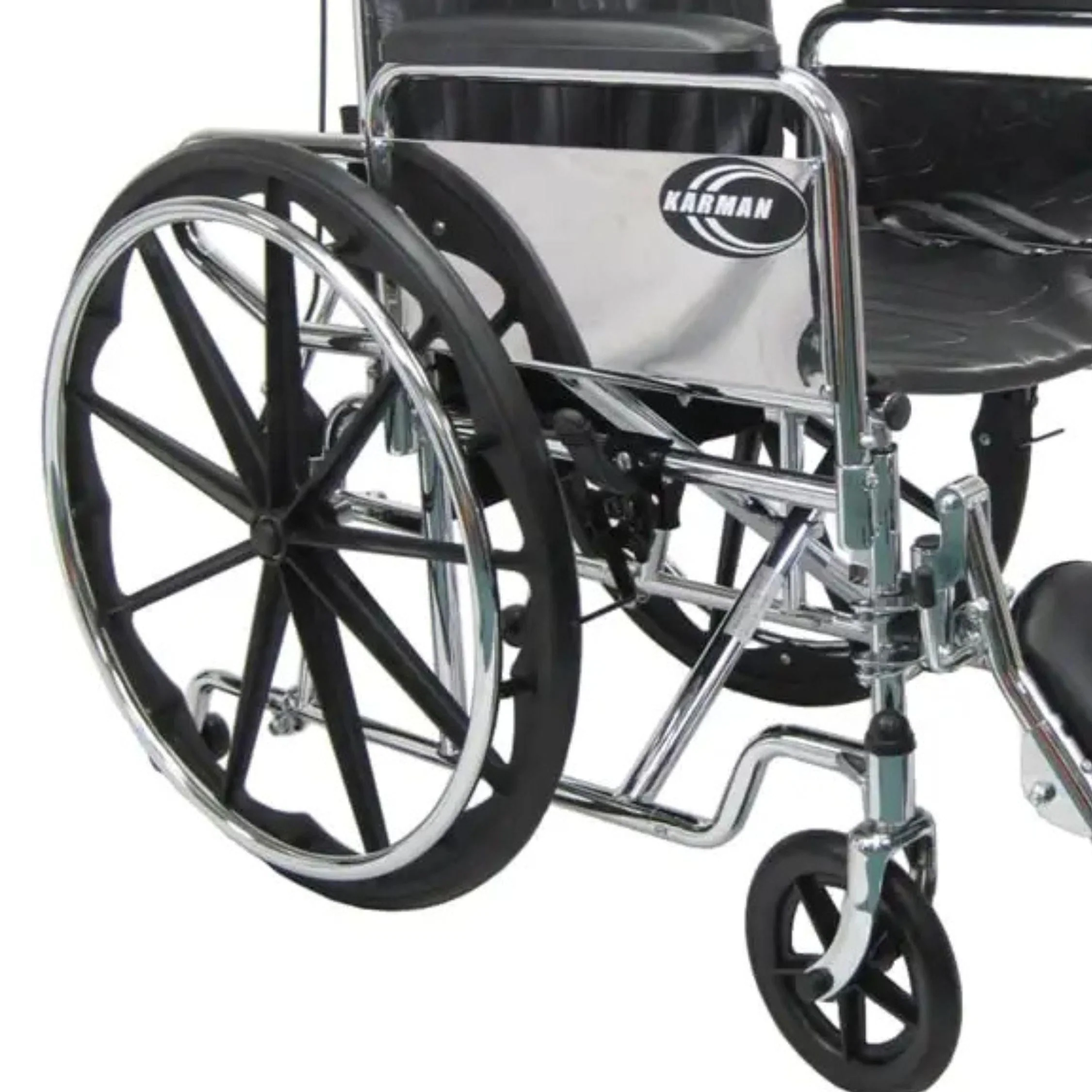 Karman KN-880 Reclining Wheelchair  180° Full Recline  Extra Wide 20"Seat - Image 6