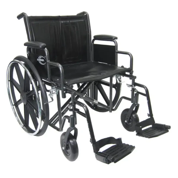 Karman KN-924-26-28W Bariatric Wheelchair  Heavy-Duty Mobility. - Image 3