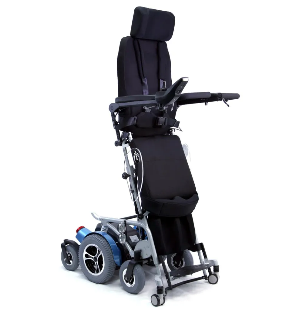 Karman Multi Power Function Standing Wheelchair Model X 505 18" with Optional Tray - Image 9