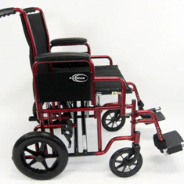 Karman T900 Series in T 920 & 922W 22" Heavy Duty Transport Wheelchair 40lb. - Image 6