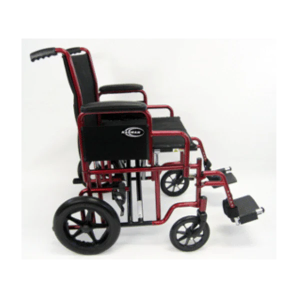 Karman T900 Series in T 920 & 922W 22" Heavy Duty Transport Wheelchair 40lb. - Image 7