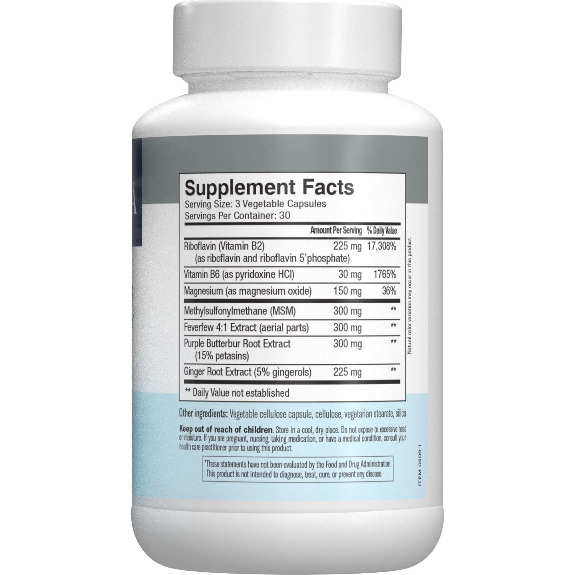 Migraine Formula Ultra Relief - 90 Capsules - Image 7