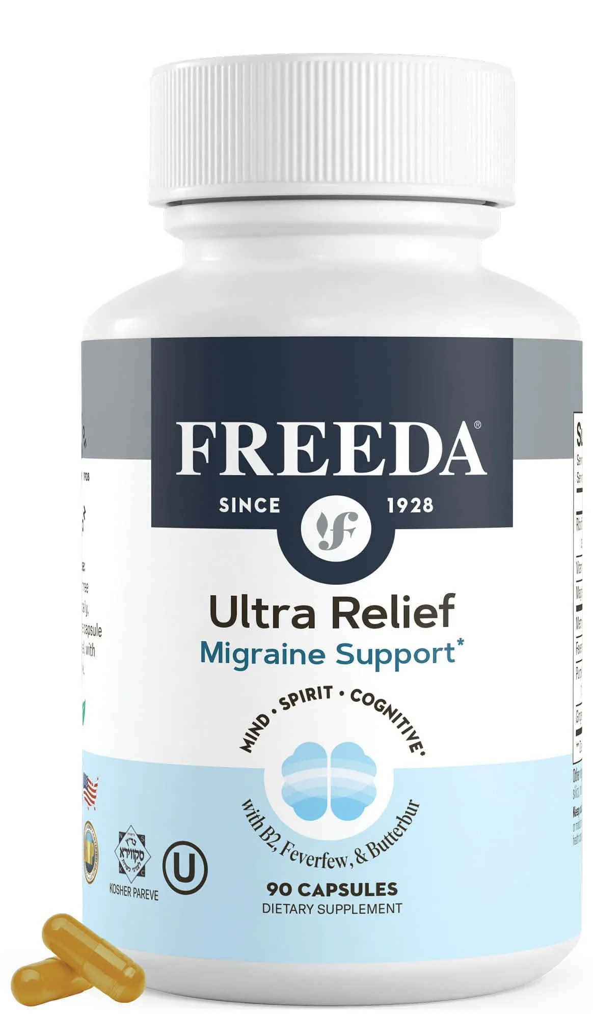 Migraine Formula Ultra Relief - 90 Capsules - Image 9