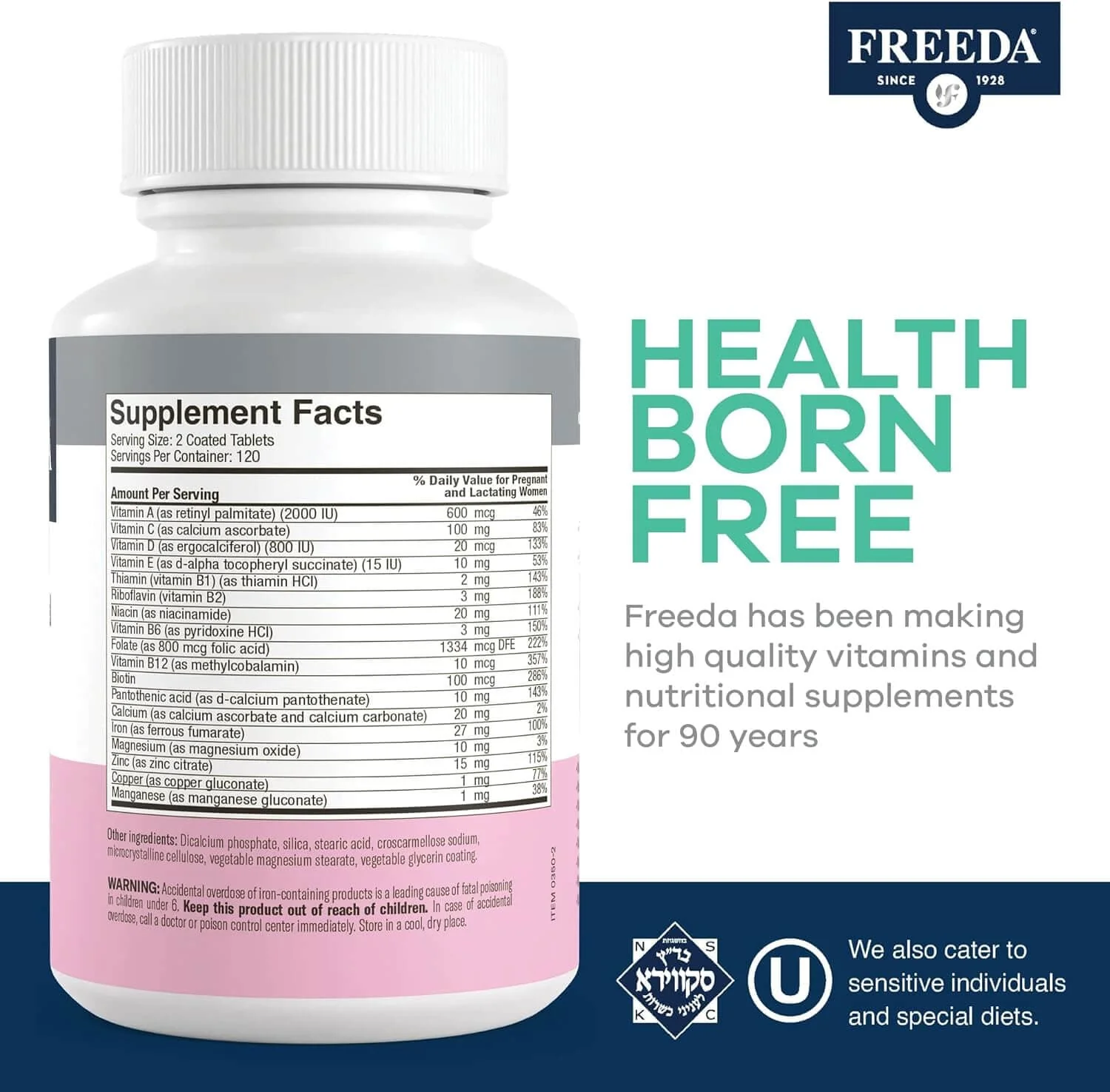 Mini Prenatal - Tiny Tablets Prenatal Vitamin - Image 4