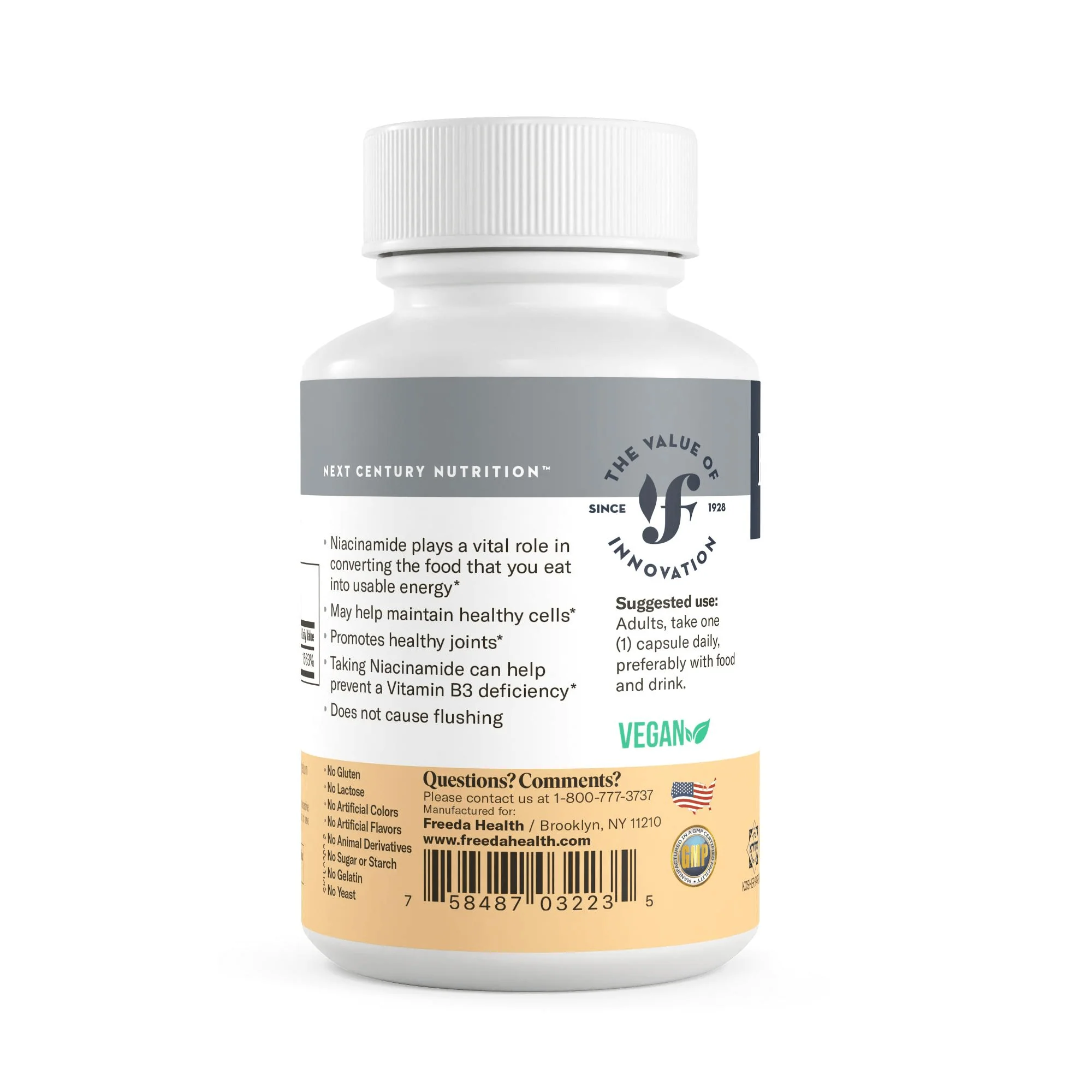 Niacinamide (Vitamin B3) 250 mg - 500 Capsules - Image 8