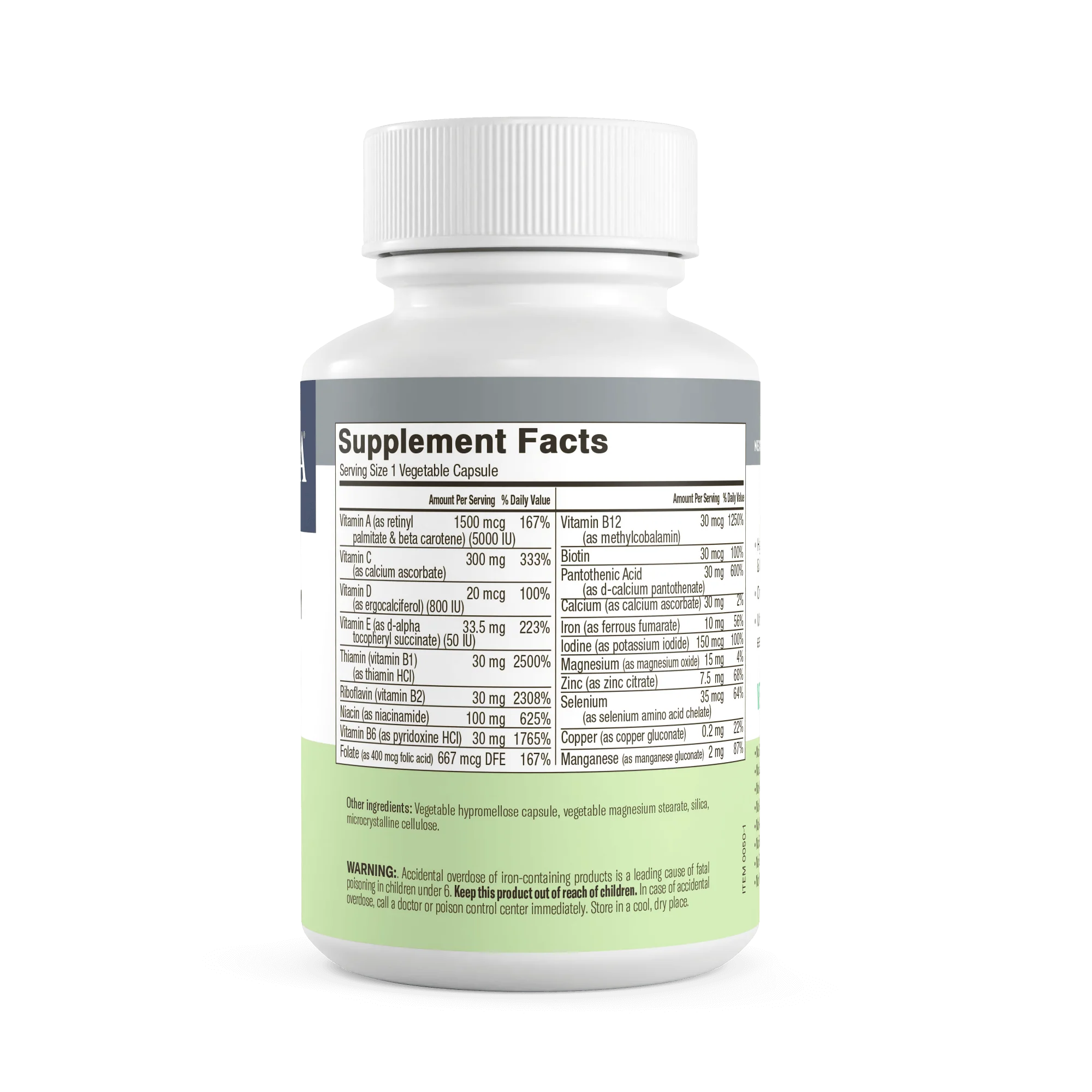 Quintabs-M with Iron - Comprehensive Multivitamin - One Daily - Image 8