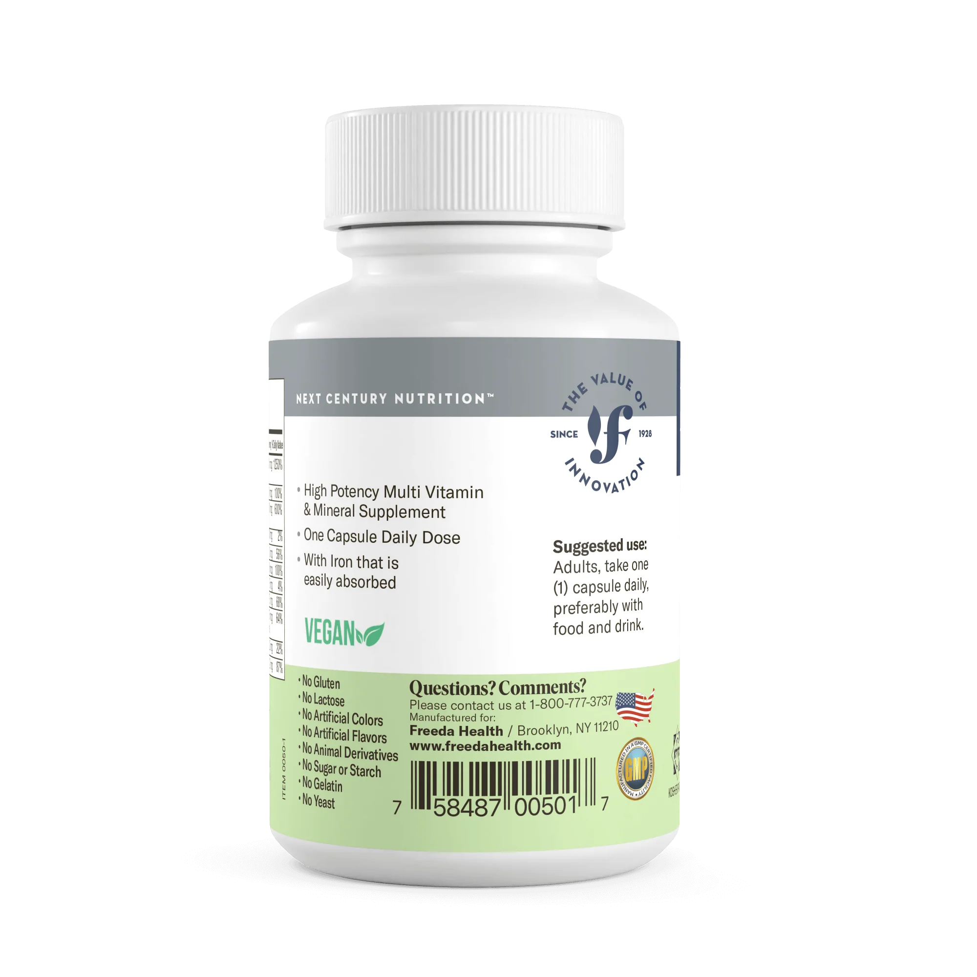 Quintabs-M with Iron - Comprehensive Multivitamin - One Daily - Image 9