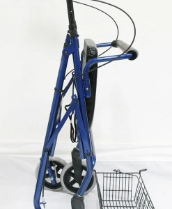 R-4700 Extra Wide Bariatric Rollator with Padded Flip-down Seat in 2 Jewel Tones! - Image 4