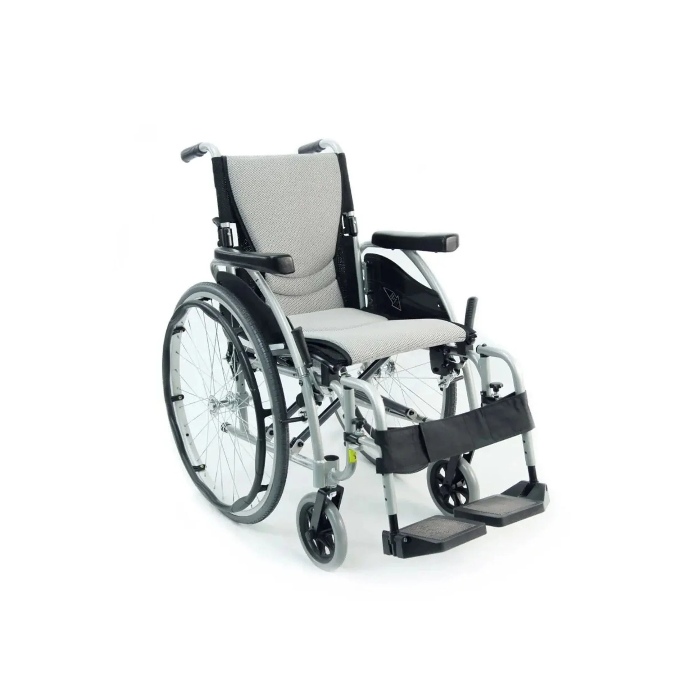 S-Ergo 125 Ergonomic Wheelchair with Flip-Back Armrest and Swing Away Footrest - Image 4