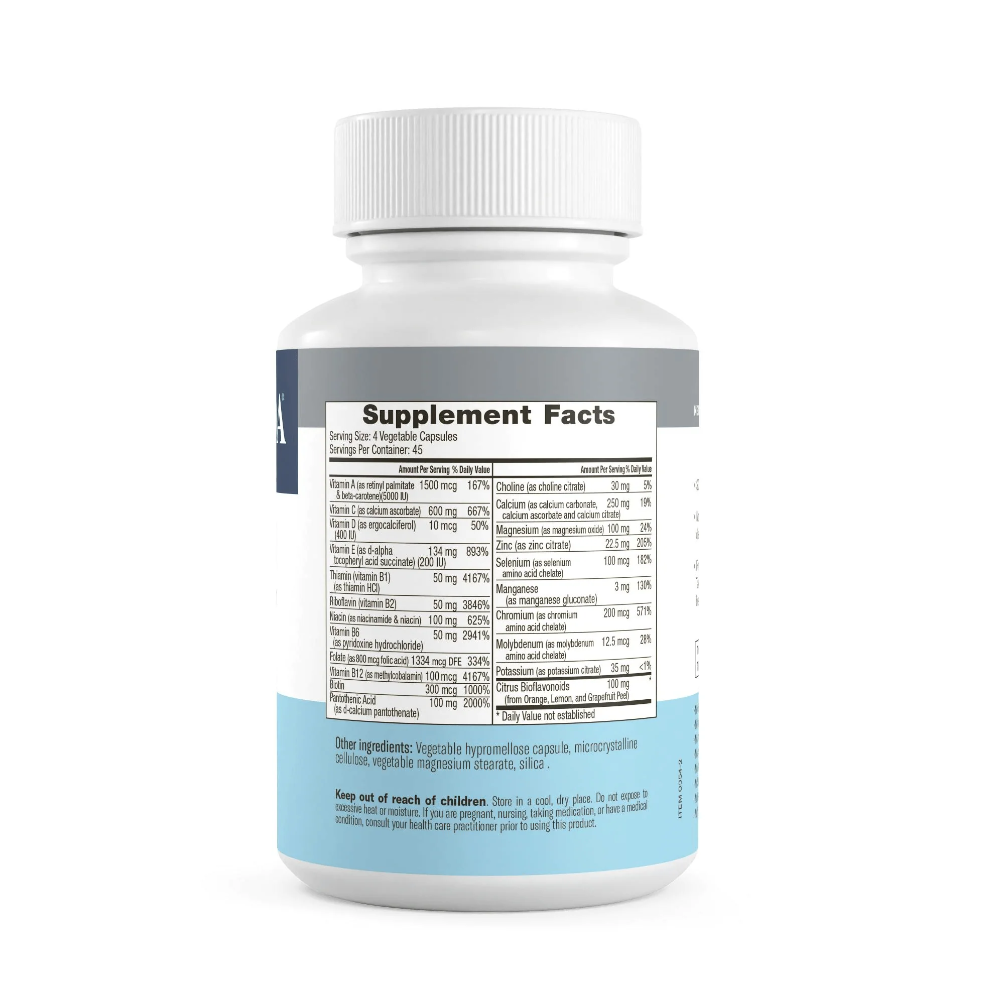 SCD Multivitamin - 180 Vegetable Capsules - Image 7
