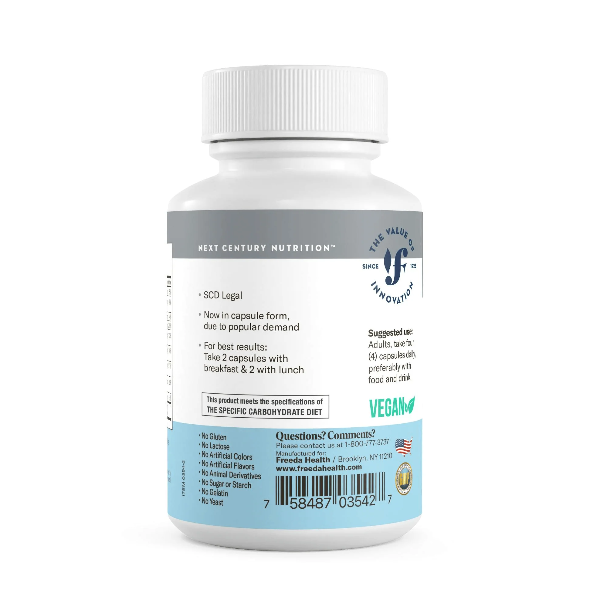 SCD Multivitamin - 180 Vegetable Capsules - Image 8