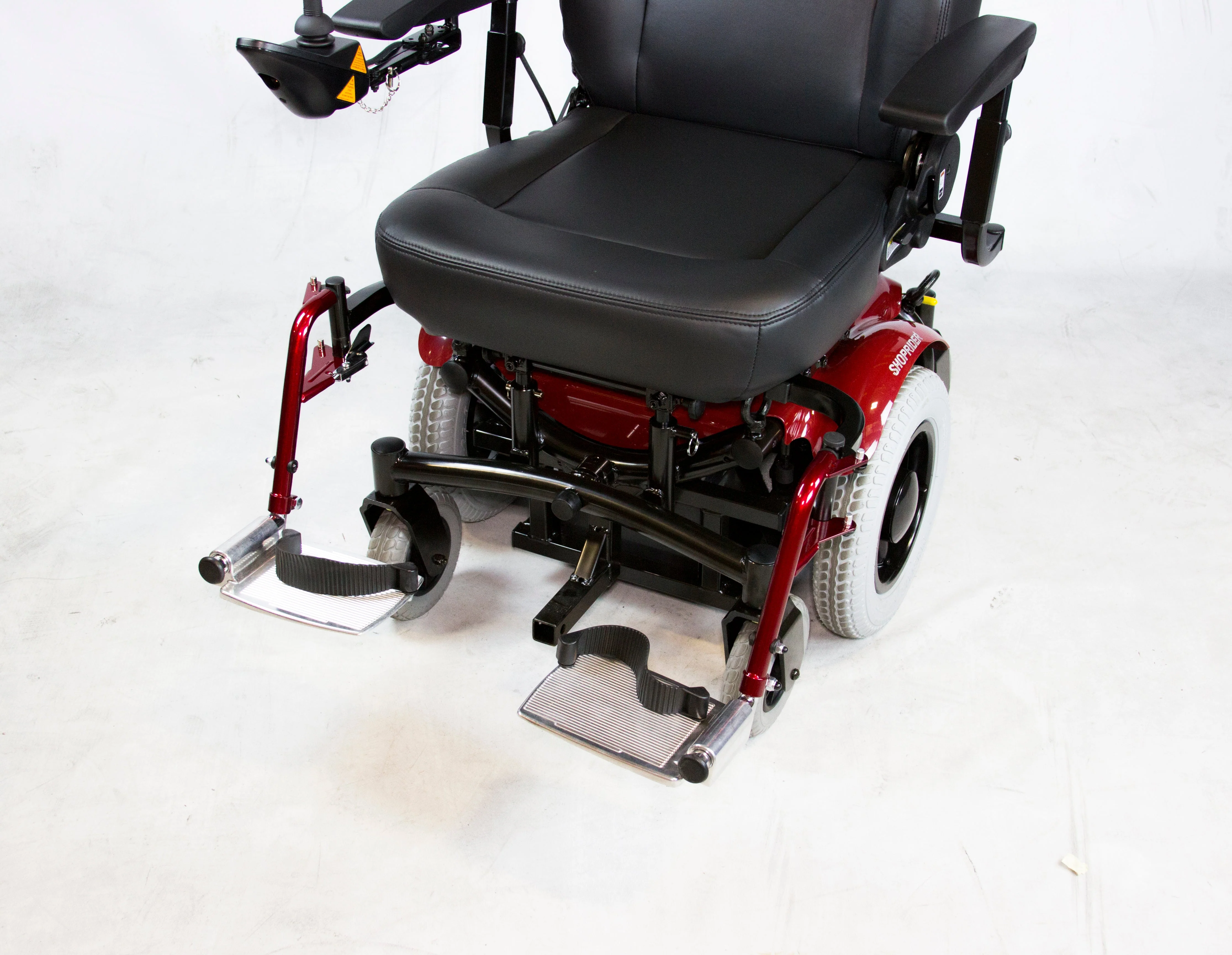Shoprider Elevating Leg Rests in Black ELR in Black - Image 2