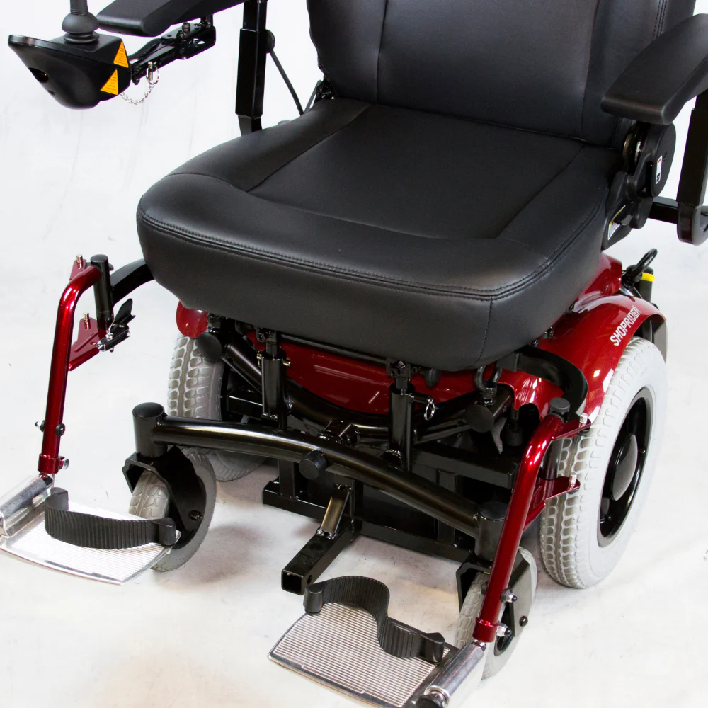Shoprider Elevating Leg Rests in Black ELR in Black - Image 4