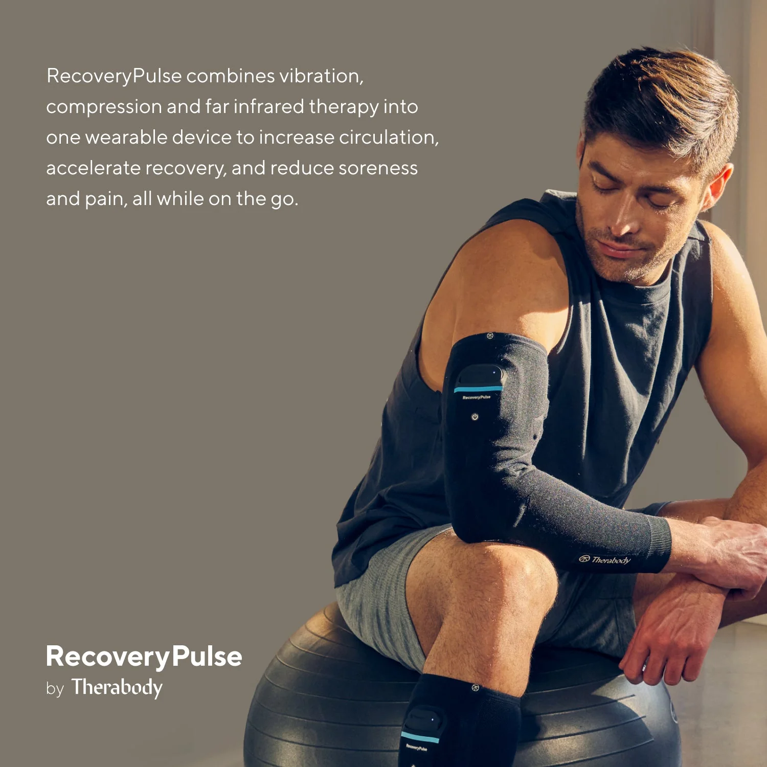 Therabody Recovery Pulse Arm Compression Sleeve - Image 2