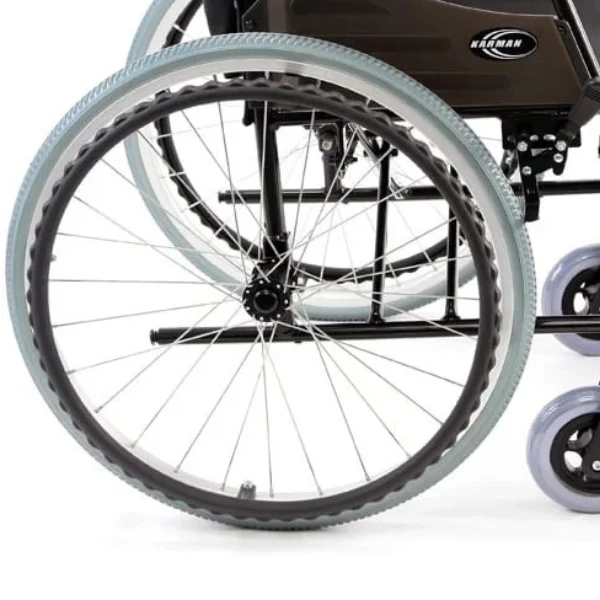 Ultra Light weight wheelchair LT-990 18" seat 24 lbs with Quick Release Axles - Image 7