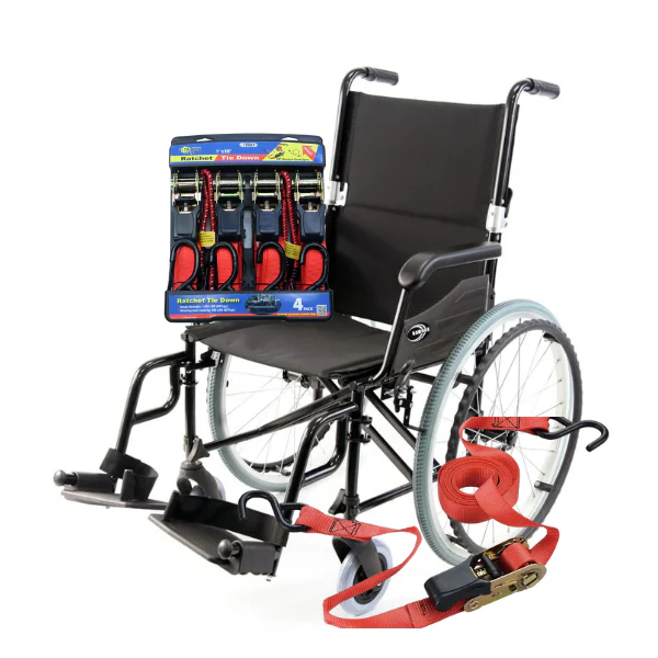 Ultra Light weight wheelchair LT-990 18" seat 24 lbs with Quick Release Axles - Image 8