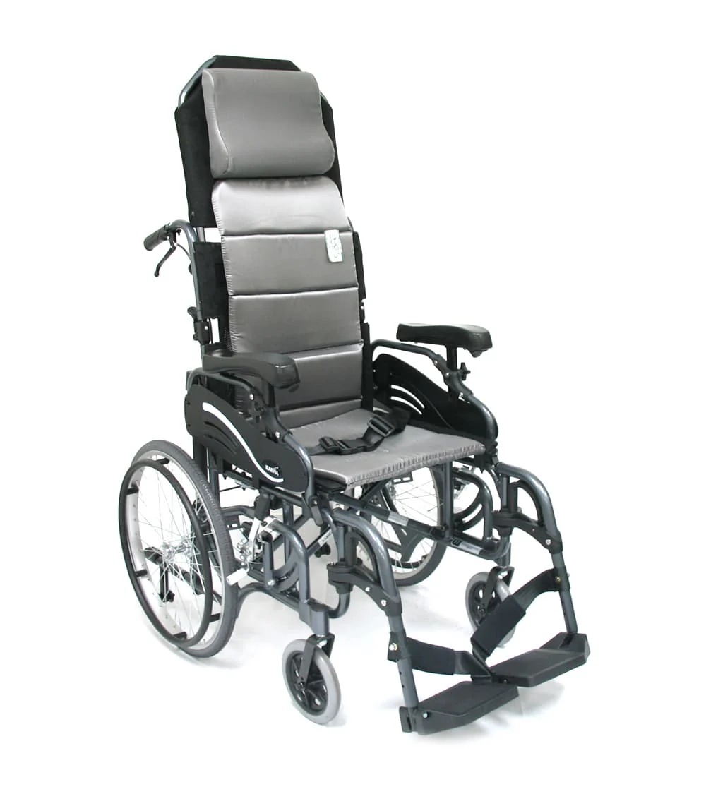 VIP515 Tilt in Space Lightweight Reclining Wheelchair with 20" inch Rear Wheels