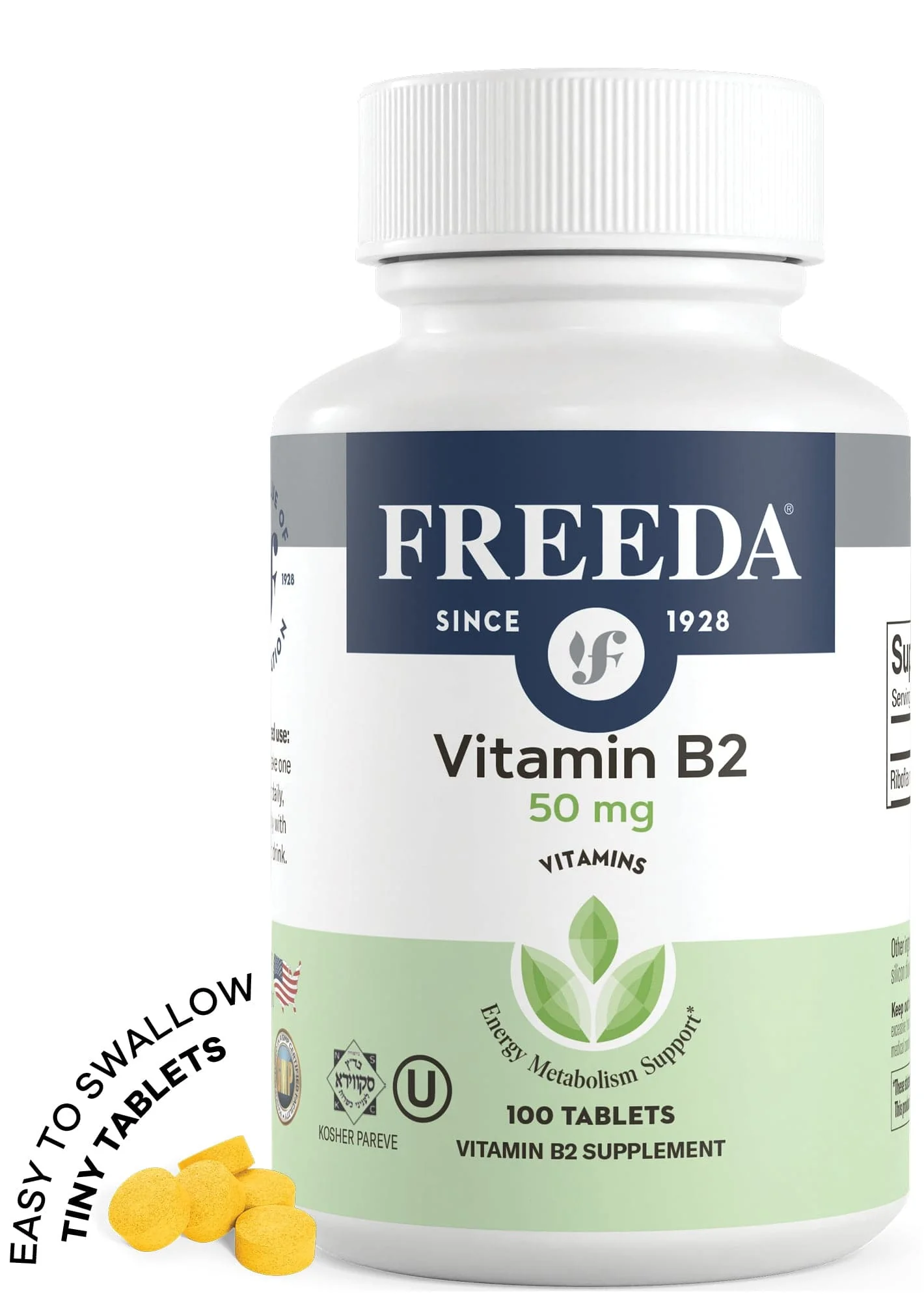 Vitamin B2 (Riboflavin) 50 mg - 100 Tablets - Image 8